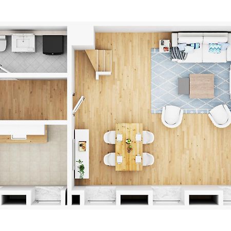 Fewo1846 - Lille Petuhtante II - Elegante Vintage-Wohnung Mit 2 Schlafzimmern Flensburgo Exterior foto