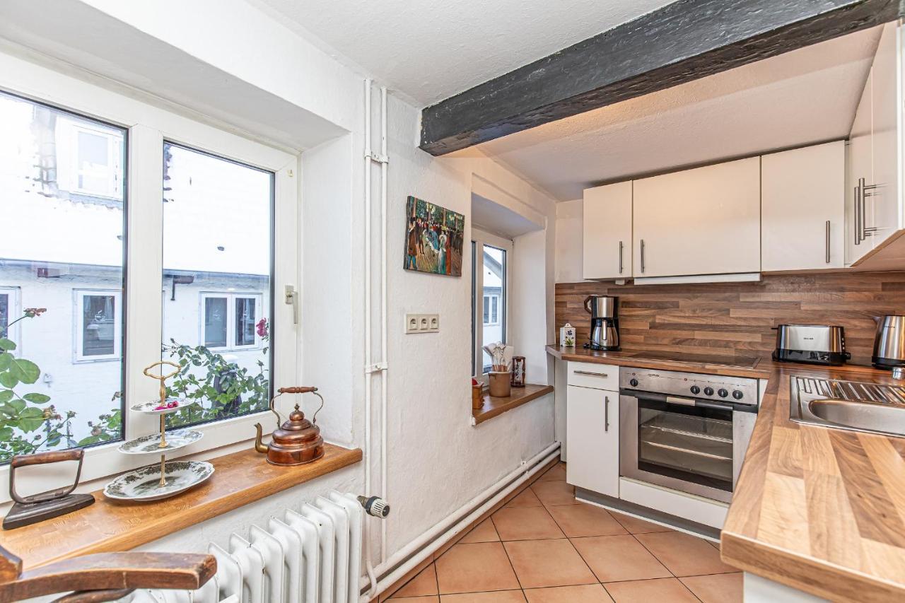 Fewo1846 - Lille Petuhtante II - Elegante Vintage-Wohnung Mit 2 Schlafzimmern Flensburgo Exterior foto